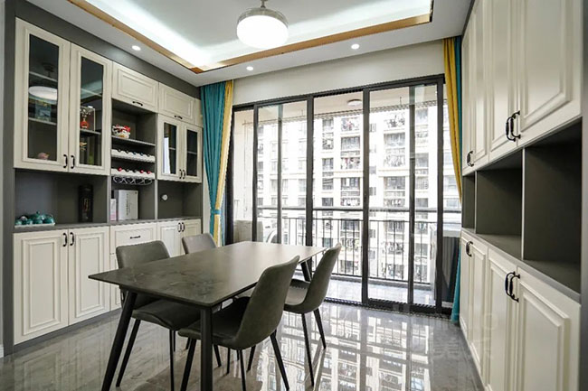 127㎡四居，便捷寬敞額的設(shè)計(jì)，體驗(yàn)簡約時(shí)尚的生活